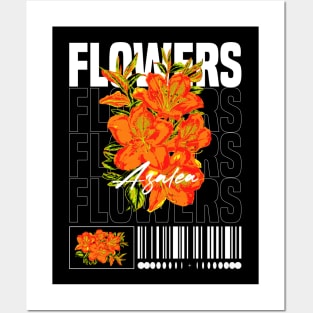 Flower Streetwear Design Posters and Art